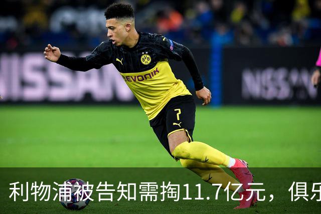 利物浦被告知需掏11.7亿元，俱乐部对转会进展感到“惊讶”